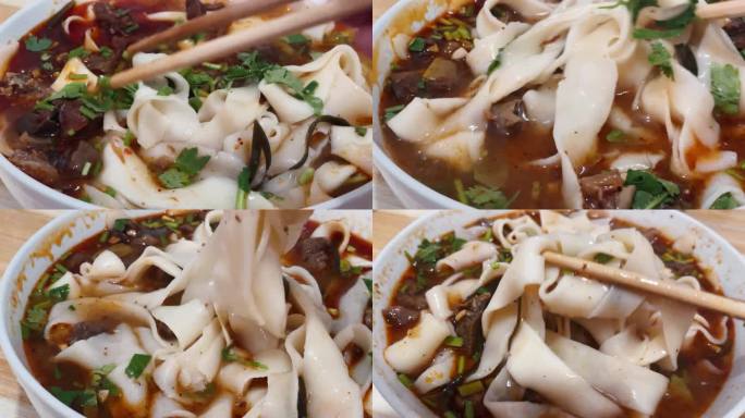 烩面筷子搅拌一组