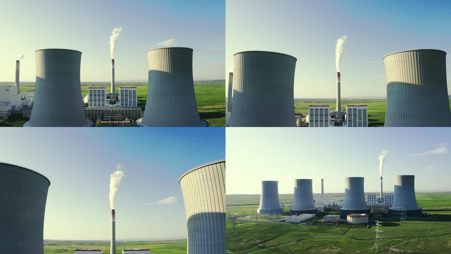 内蒙古火力发电冷却塔