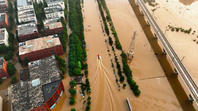 河北涿州抗洪 涿州洪水