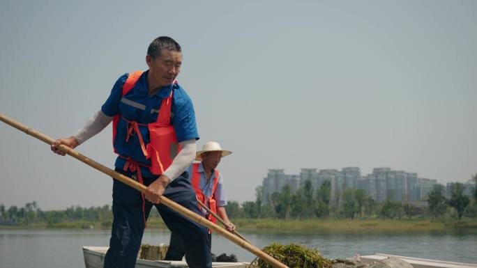 河水清理