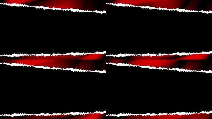 抽象的背景与红色旋转运动与中间的空白空间和撕破的纸
