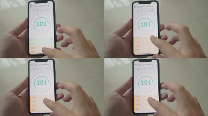 移动应用的血糖监测