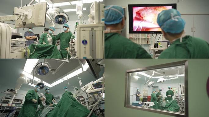 微创手术，手术，手术室，医生，内窥镜手术
