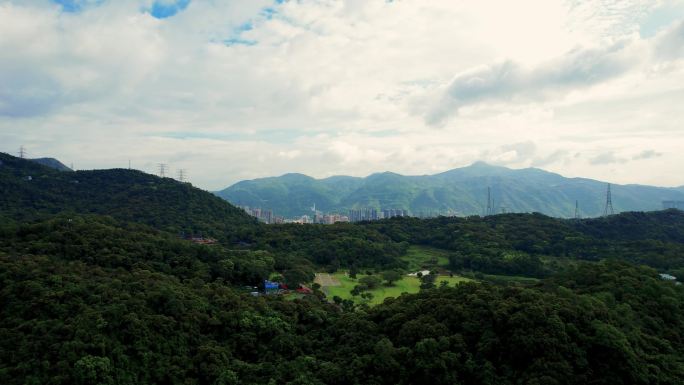 深圳盐田山林树木恩上水库1/3