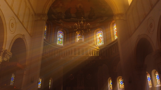 教堂 光线