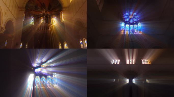 教堂 光线