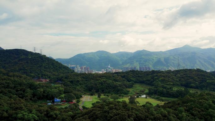 深圳盐田山林树木恩上水库2/3