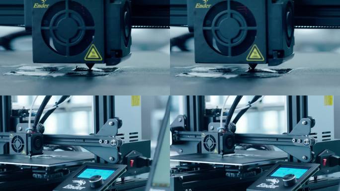 3D新材料打印视频3d