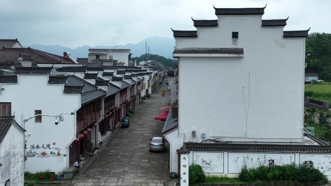 浙江金华磐安玉山古茶场马塘村仿古建筑民居