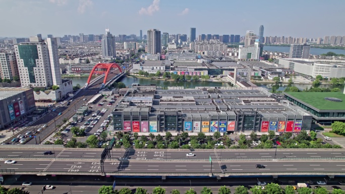 绍兴柯桥 轻纺城大景