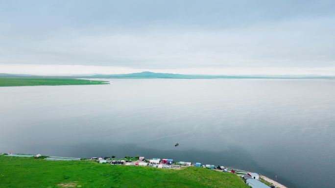 5K内蒙古乌拉盖湖航拍
