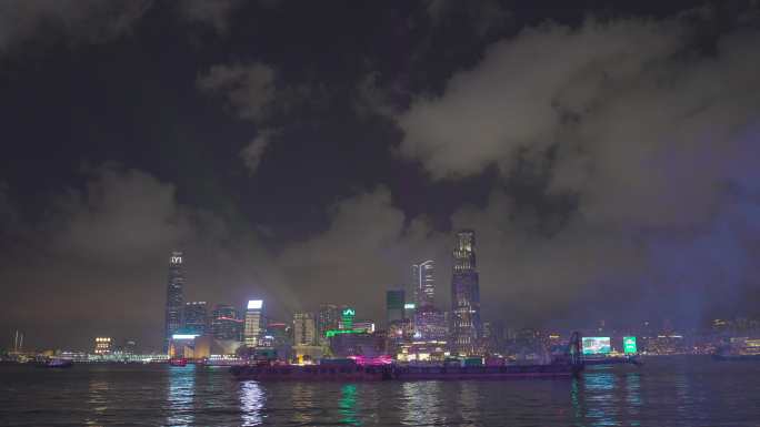 【8K超清】维港烟花夜景