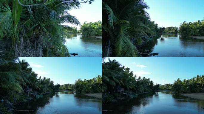 三亚椰子洲岛航拍