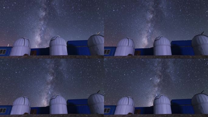 阿里天文台的星空