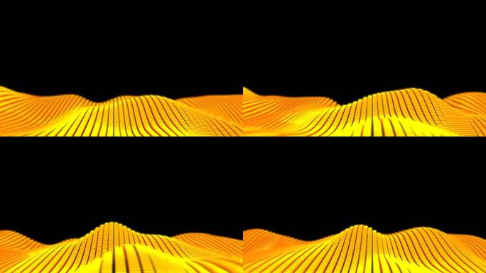 粒子波浪 1抽象背景 抽象艺术 隧道穿梭