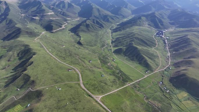 青海门源盘山公路