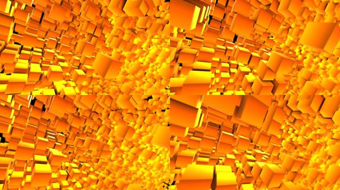 粒子波浪 6 抽象 动画 方块 方形
