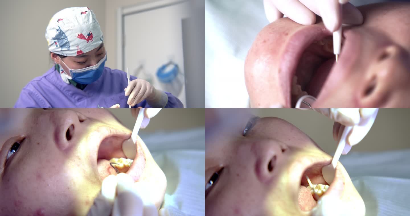 牙医诊所实拍素材