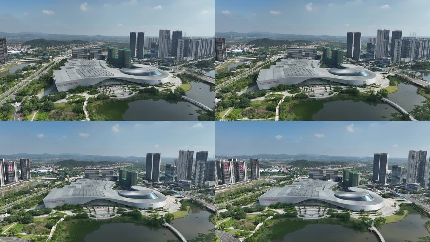广东珠西国际会展中心航拍