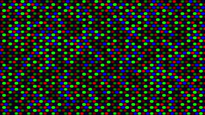led灯无限循环像素屏背景红绿蓝快速闪烁