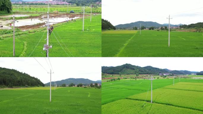 4K农村电网线路改造建设