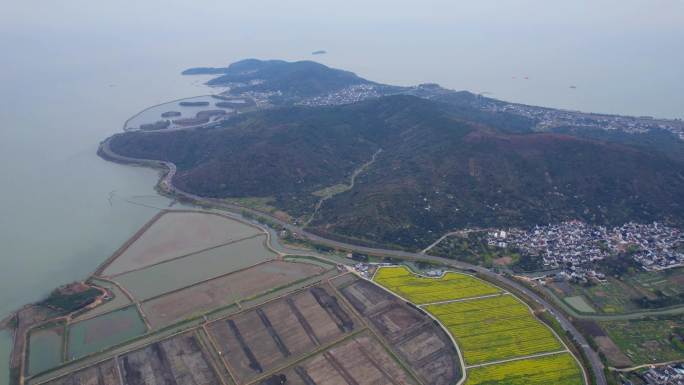 航拍苏州太湖第一岛西山岛阴山岛合集