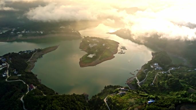 陕西省安康市瀛湖风景