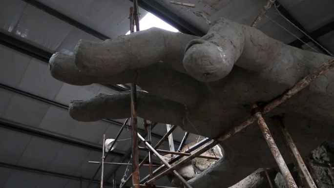 艺术制造 巨型雕塑 手艺人