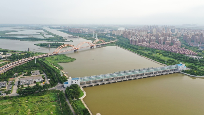 永定新河防潮闸泄洪