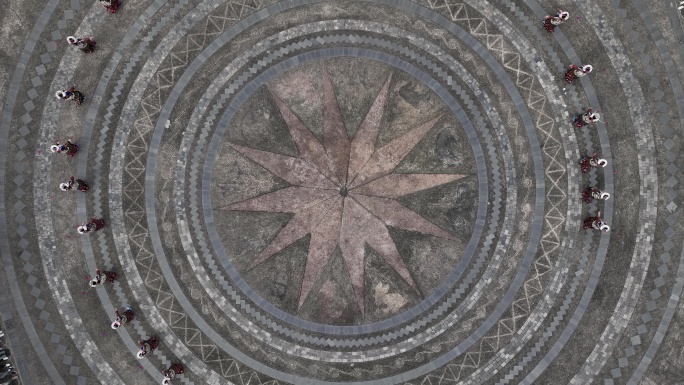 4K航拍 千户苗寨苗寨舞大景