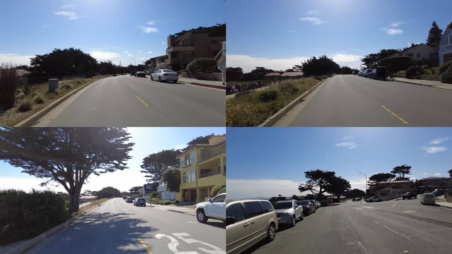 蒙特雷市驾驶板09后视多摄像头加州沿海城市