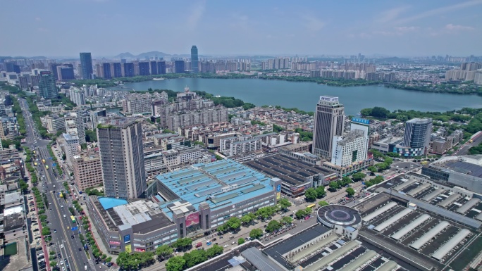 绍兴柯桥城市大全景