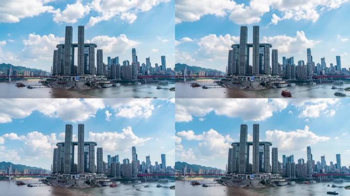 4K重庆地标来福士