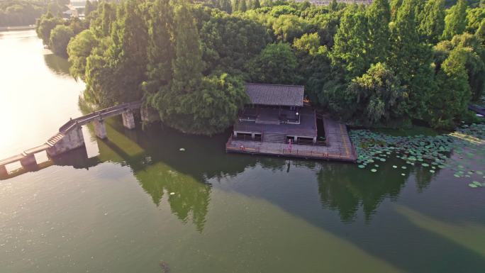 绍兴柯桥 柯岩风景区 揽月榭