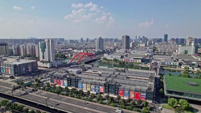 绍兴柯桥 轻纺城大景