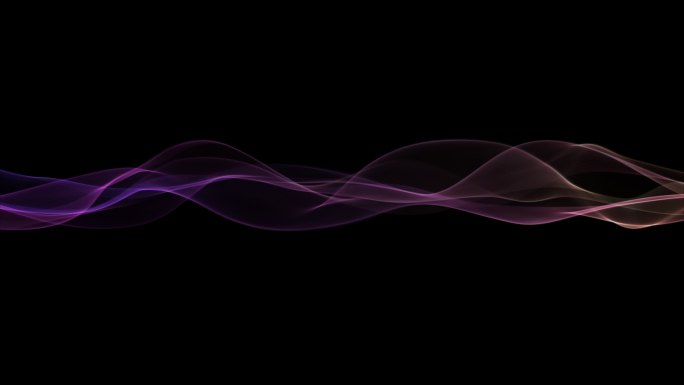 4K紫色飘带-无缝循环带透明通道