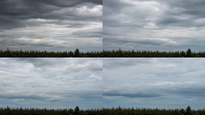 乌云雨季天空摄影