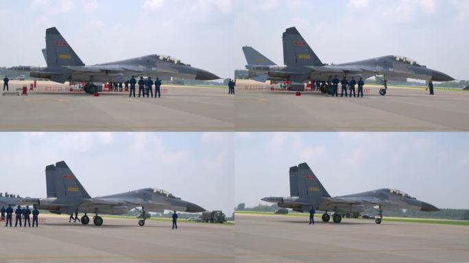 4K稳定：长春航展空军歼-11战斗机