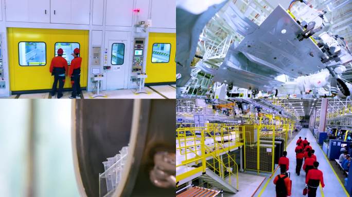 生产车间 智能制造 机械设备