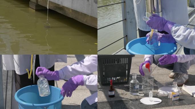 环保水质检测实验 采集检测 水实验