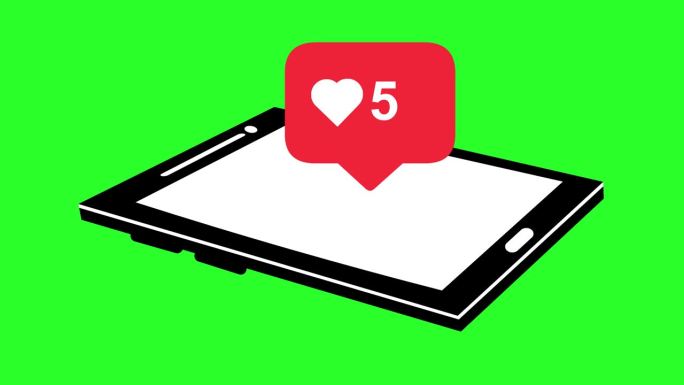 视频动画图标57喜欢心脏网络智能手机