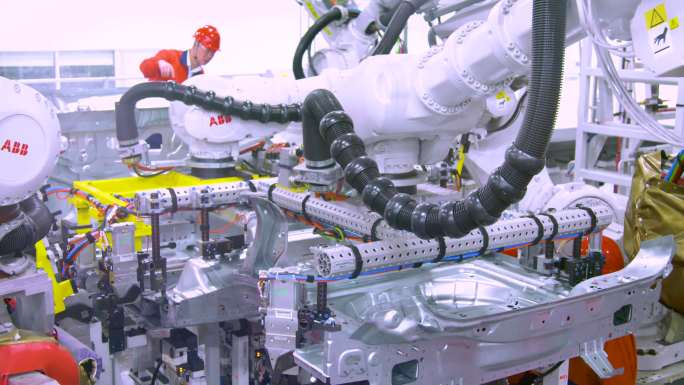 生产车间 智能制造 机械设备