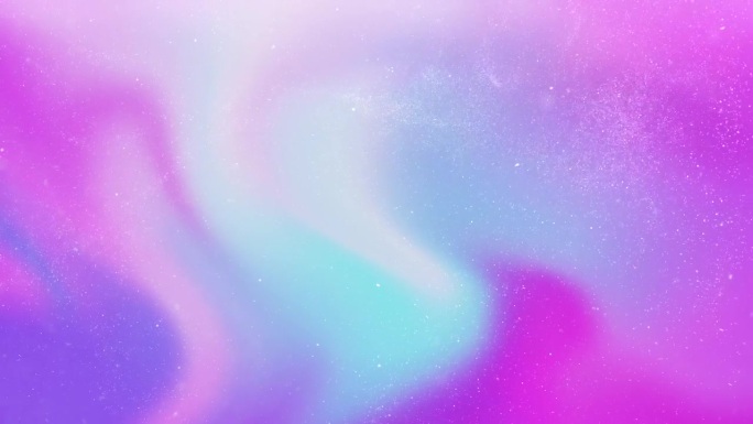 抽象的粉蓝色在白色粒子楼梯发光点背景。生动的色彩移动特别高科技hud。抽象运动闪闪发光的设计背景霓虹