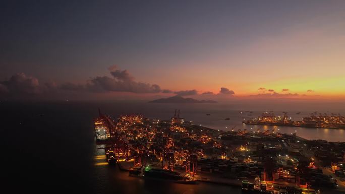 赤湾港夜景