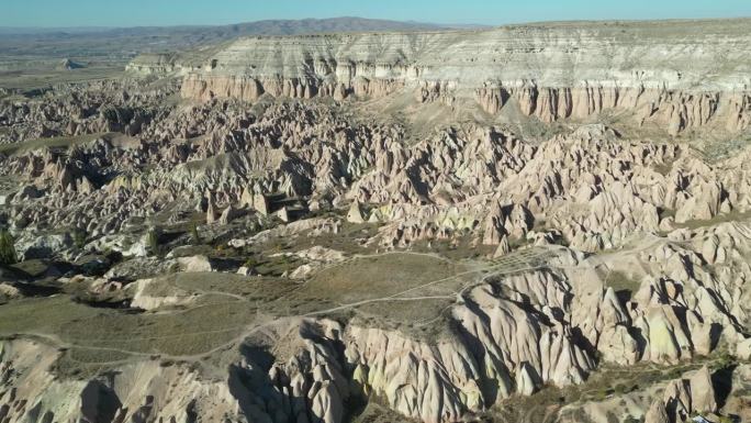 数百万年的岩石和卡帕多西亚的地貌