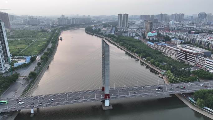 河南信阳民桥4K航拍