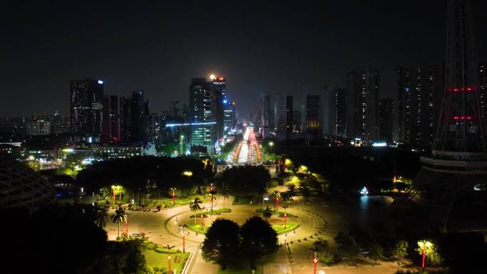 禅城夜景