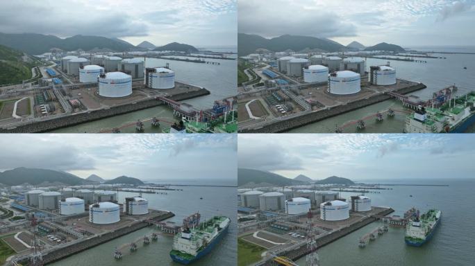 4k珠海高栏港化工石化LNG天然气运输船