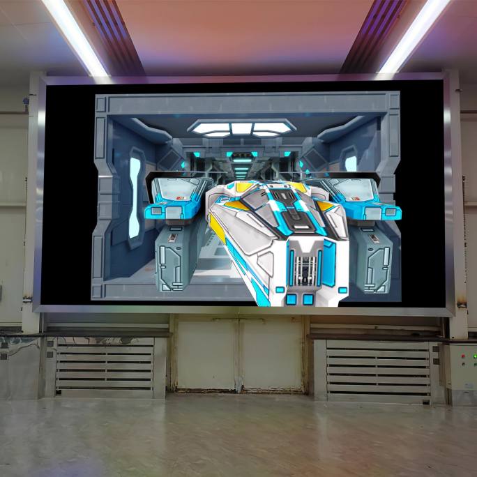 展会展厅太空舱科幻飞船平面裸眼3d可定制
