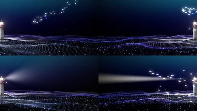 4K 海上灯塔-001